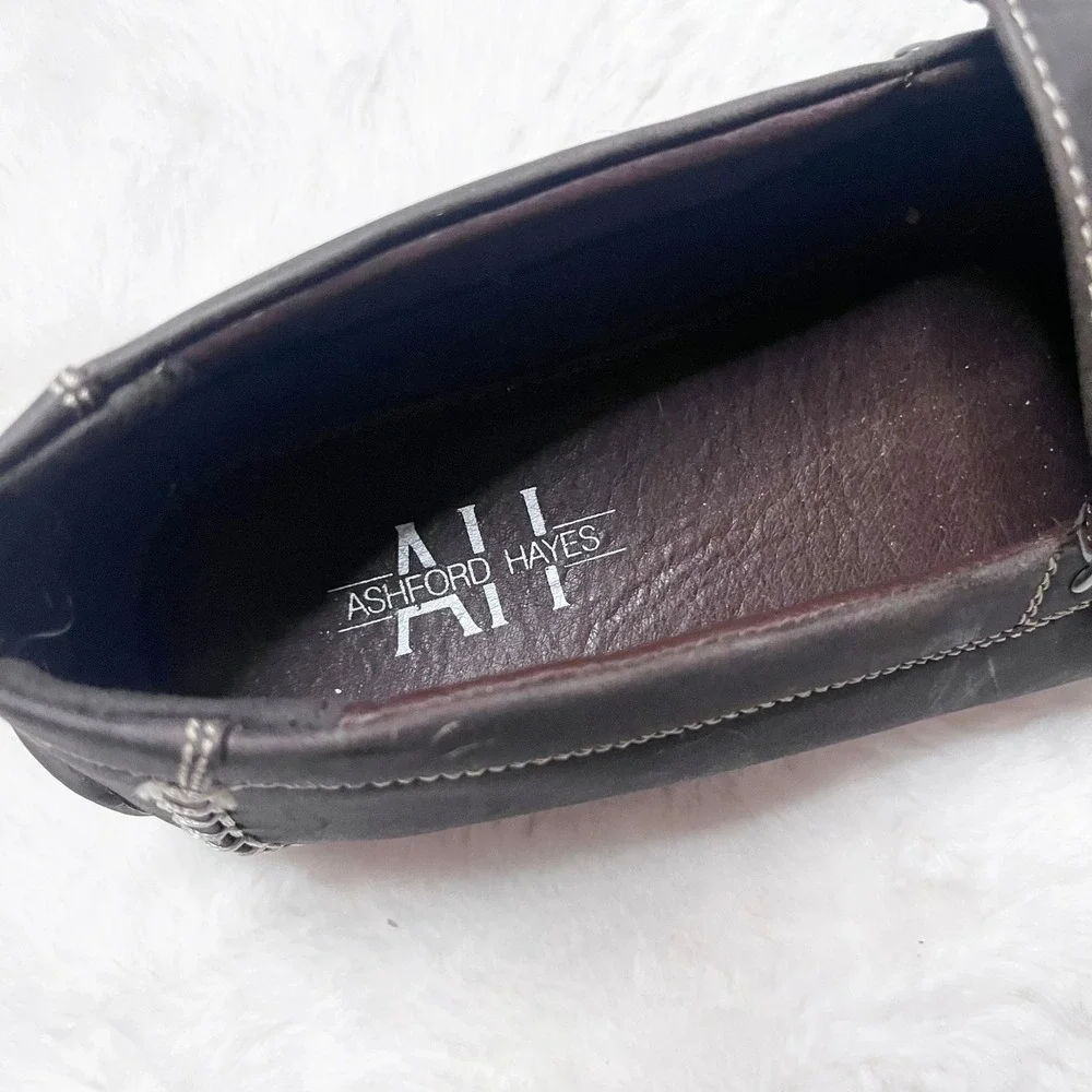 Ashford Hayes Donovan Mens Driving Loafers Size 10M